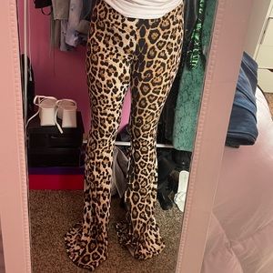 Stretchy flare pants